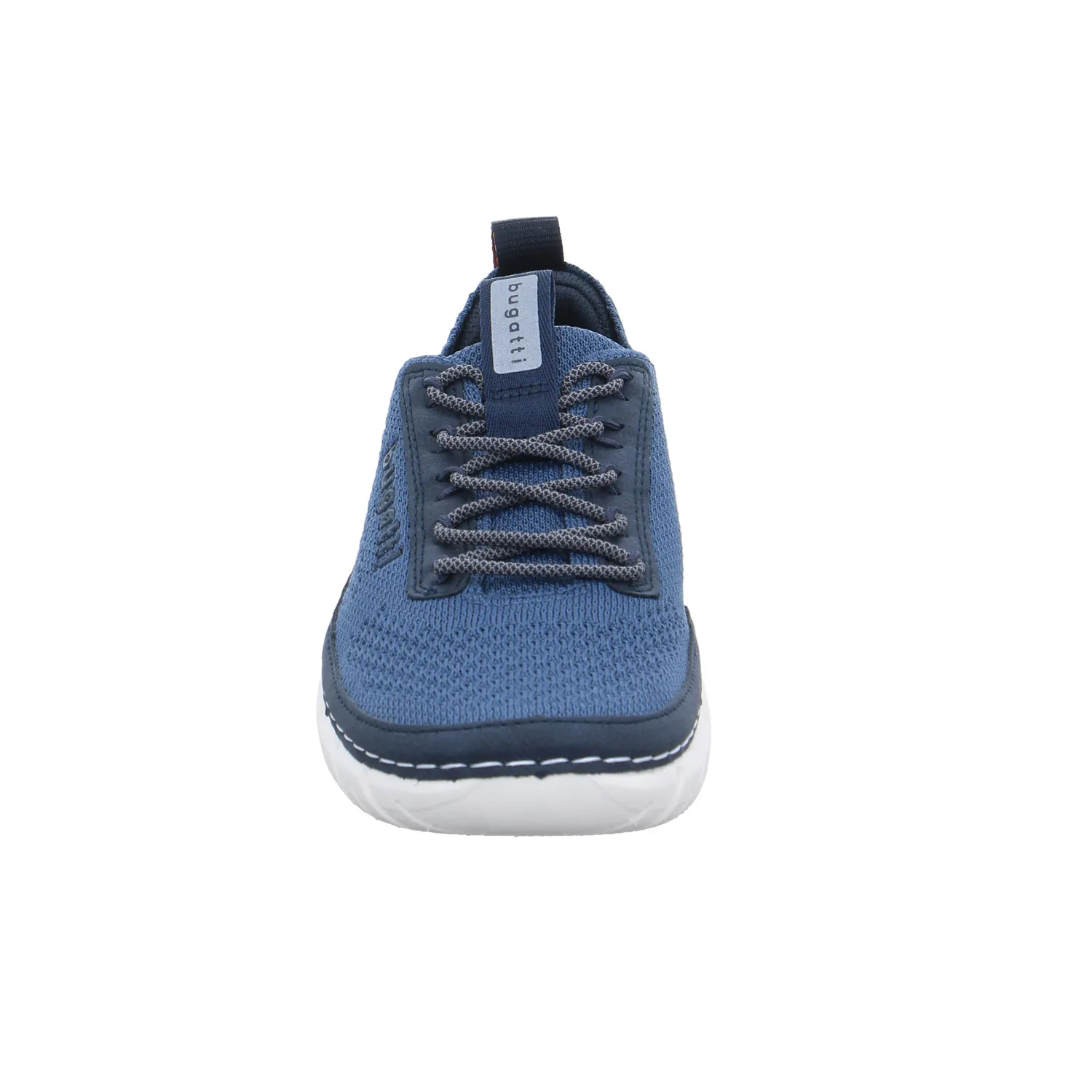 BUGATTI SHOES Halbschuhe Sneaker Stoff Blau Textil