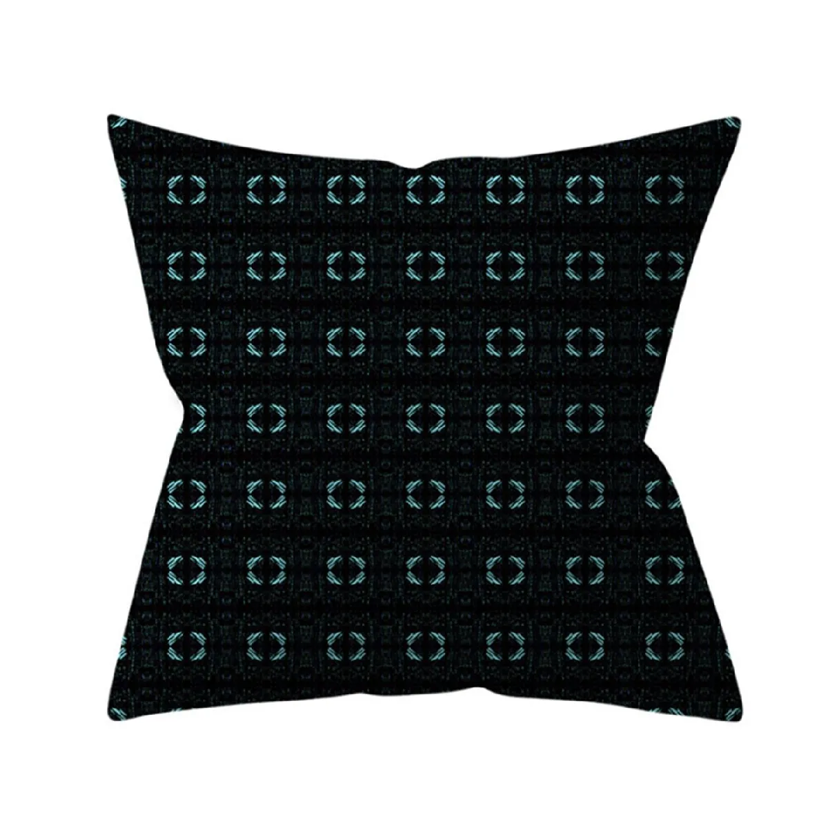 Taie d'oreiller décorative Bleu Sarcelle - 4 pièces - 45x45CM