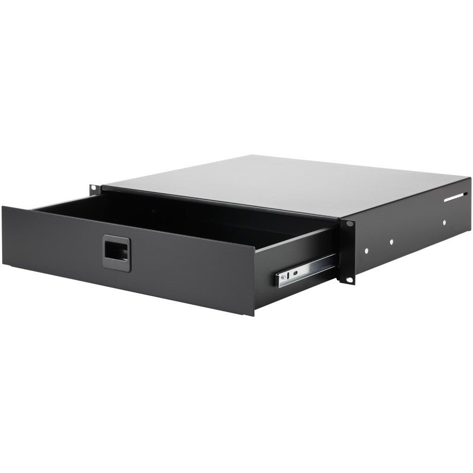 Adam Hall 87402E racklade 2U staal