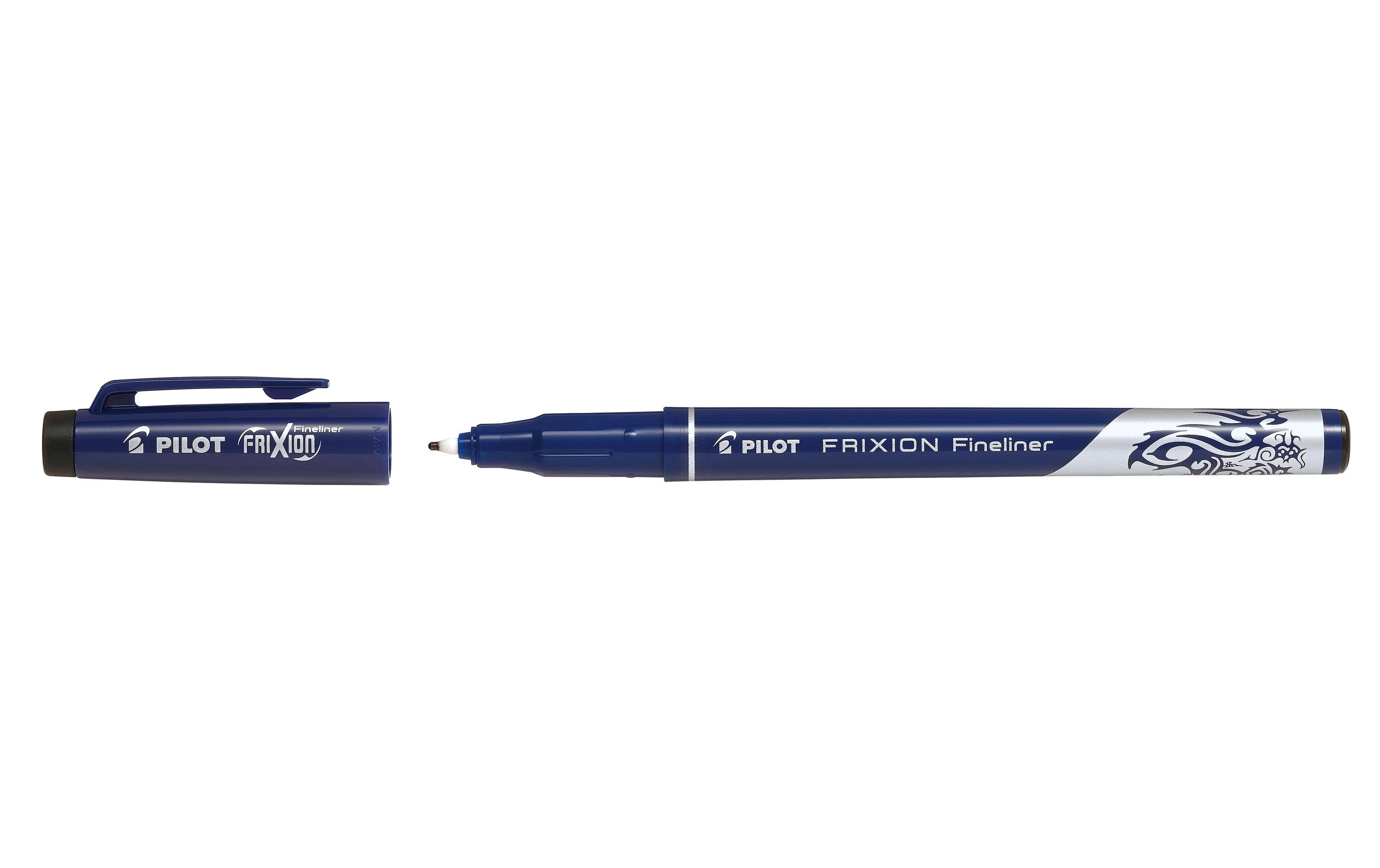 Fineliner FriXion 0.45 mm, SchwarzFeinschreiber mit löschbarer Tinte