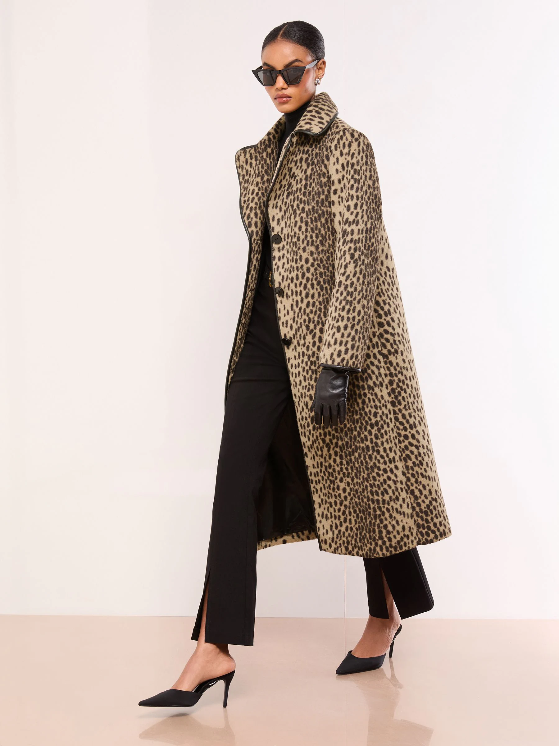 Lipsy Single Breasted Longline Coat