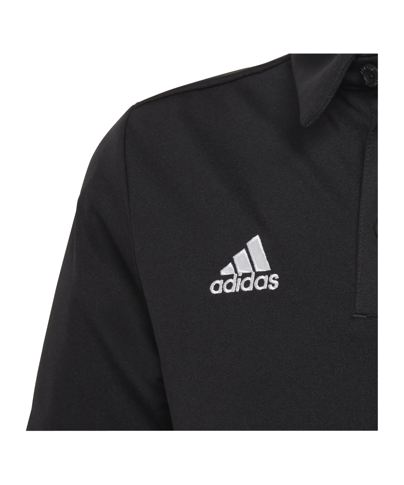 adidas Entrada 22 Poloshirt Kids Schwarz
