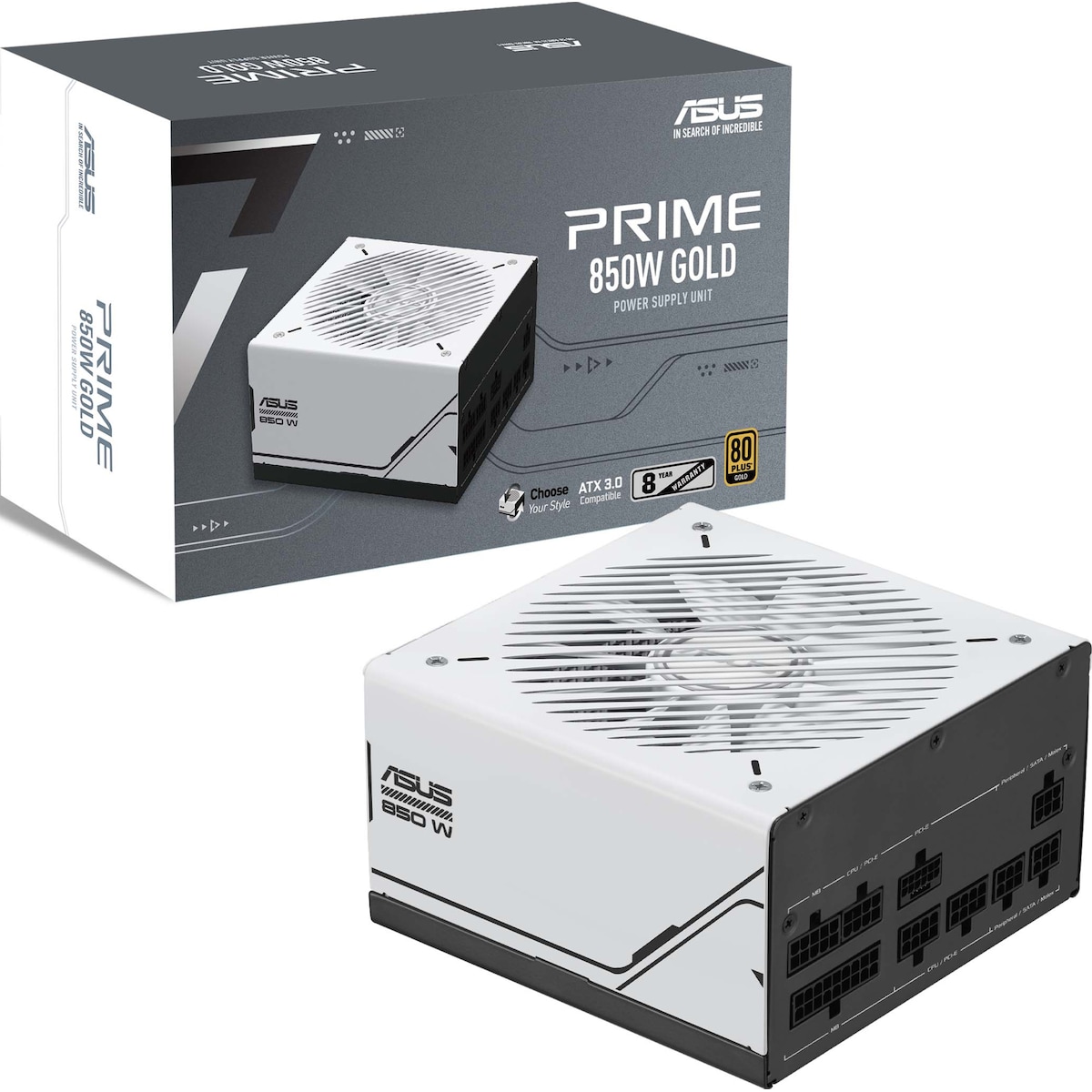 Asus Prime 850W Gold AP-850G strømforsyning
