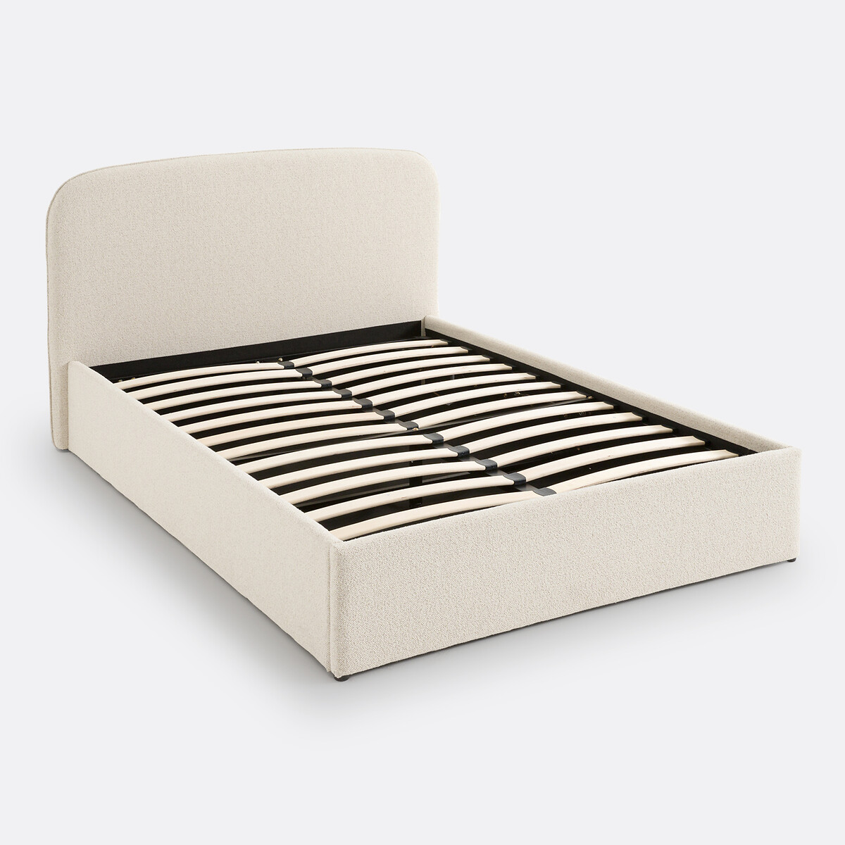 LA REDOUTE INTERIEURS<br>Cama baú Bouclette com base de ripas rebatível, Conto