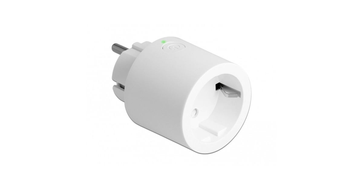DeLOCKMQTT slimme wifi stekker  (Wit)