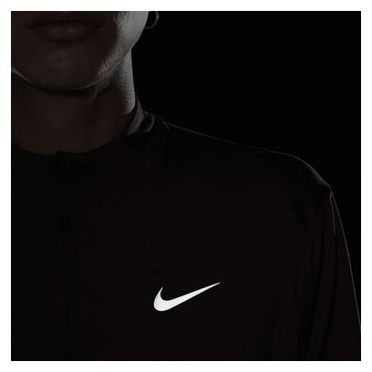 Haut 1/2 Zip Nike Dri-Fit Element Rouge Homme