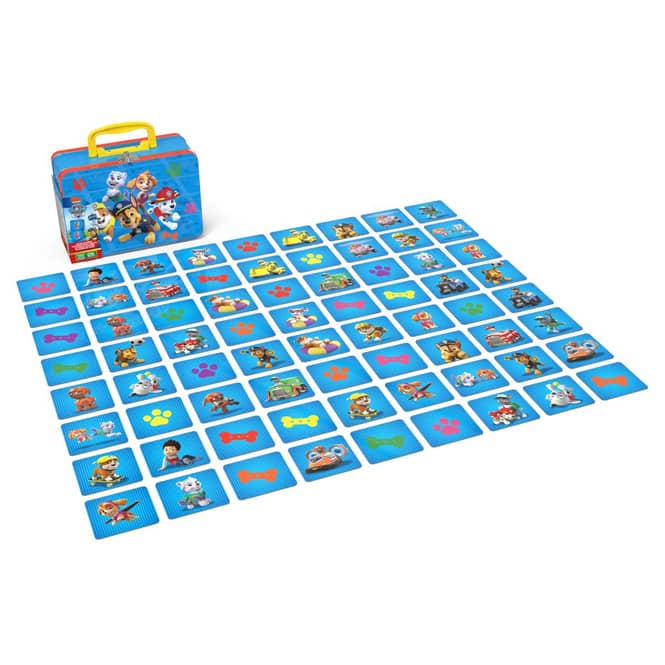 Paw Patrol - Memo Match Spiel - In Mini-Metallkoffer