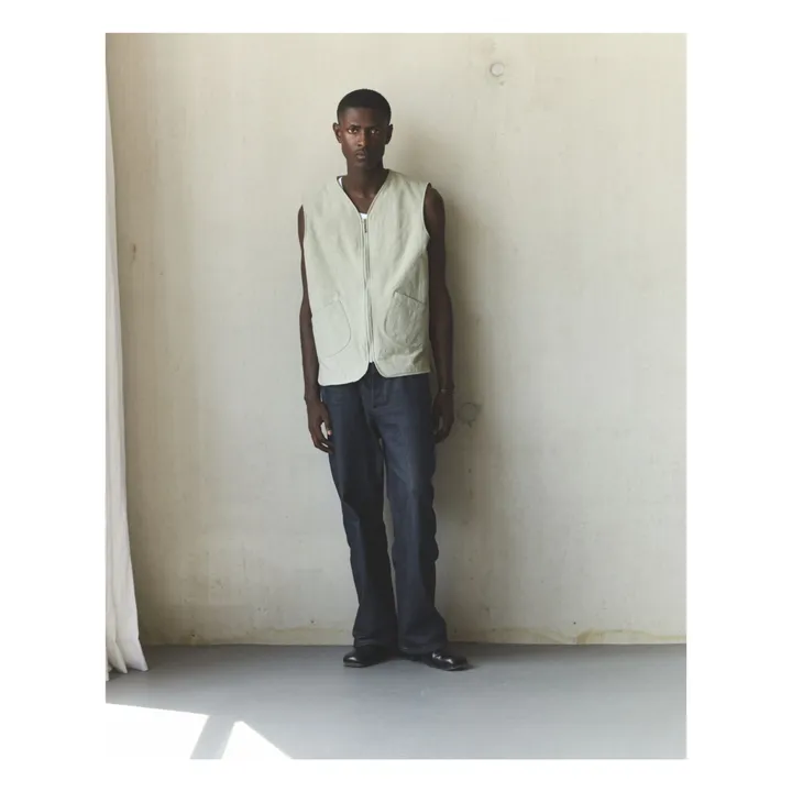 Welter Shelter Gilet Zippé sans Manches | Khaki