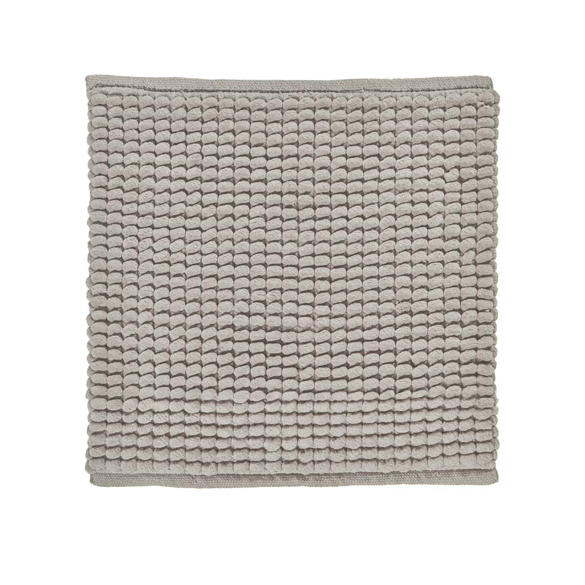 Axel Badmat Truffle | 60 x 100 cm | Grijs | Beige | Katoen | Polyester