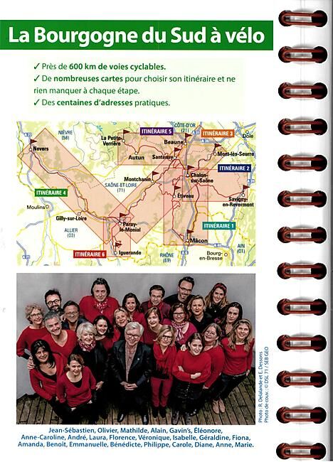 HACHETTE - LA BOURGOGNE DU SUD A VELO