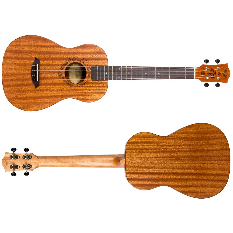 Flight DUB38 EQ-A Baritone Ukulele elektrisch-akoestische ukelele met actieve pickup