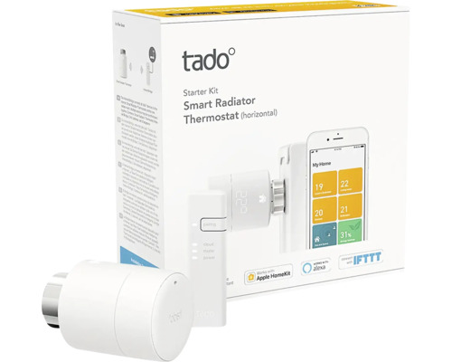 tado° Radiatorthermostaat Starterkit V3+ - Compatibel met SMART HOME van hornbach