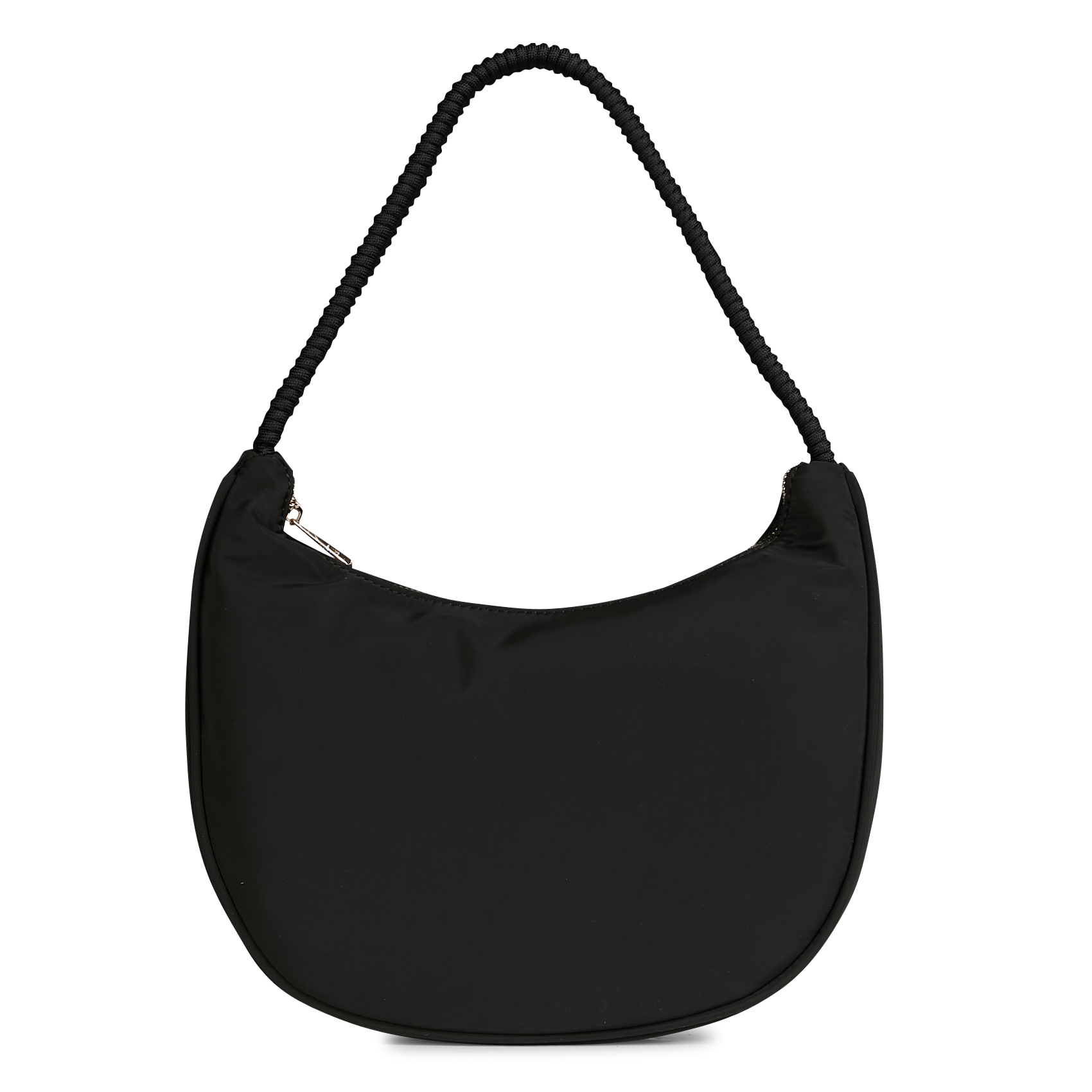 Sac épaule en nylon | Noir