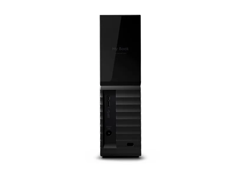 WD My Book WDBBGB0080HBK - Harddisk - krypteret - 8 TB - ekstern (stationær) - USB 3.0 - 256-bit AES - sort
