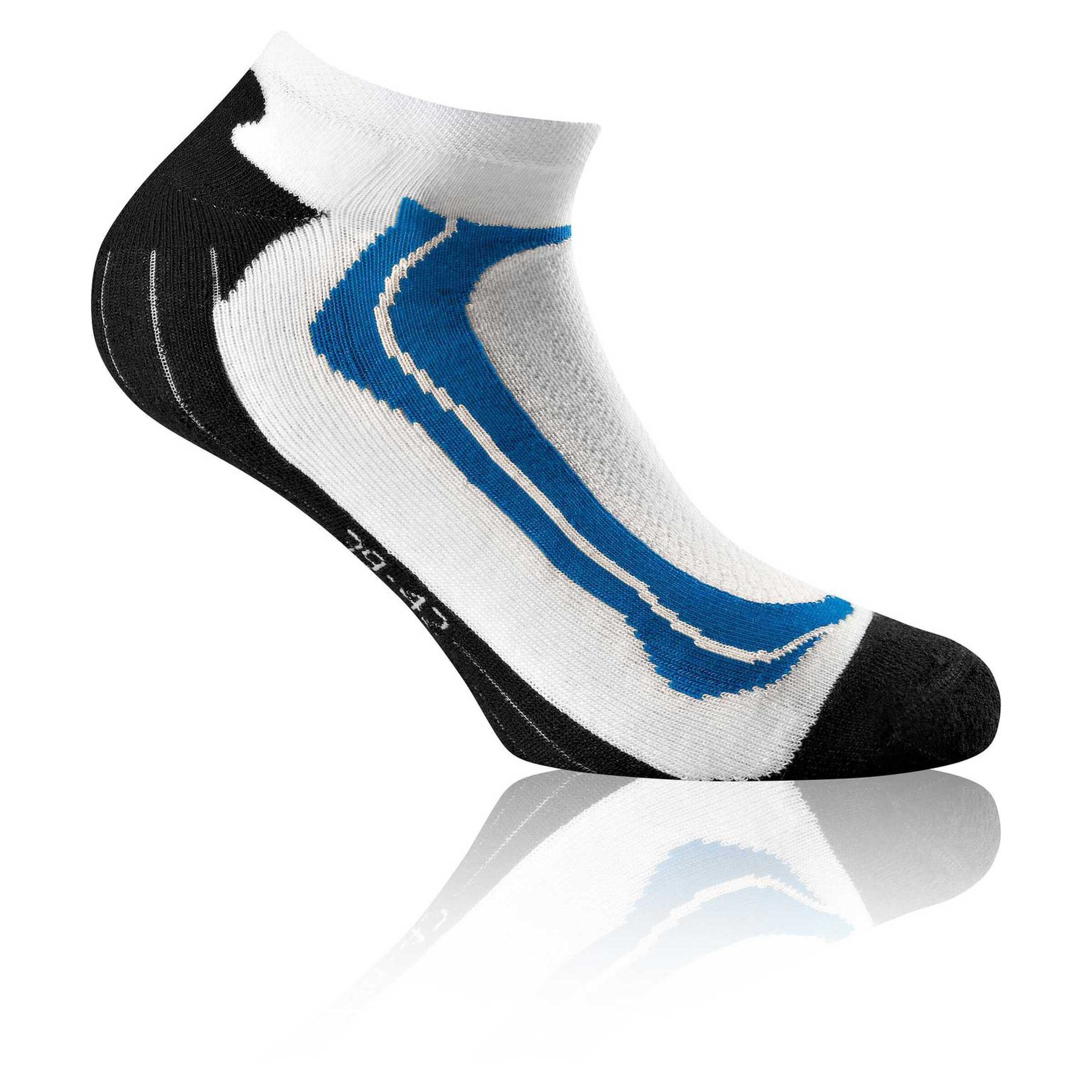 Pacote com 3 pares de meias Rohner Advanced, corte regular e estampa.