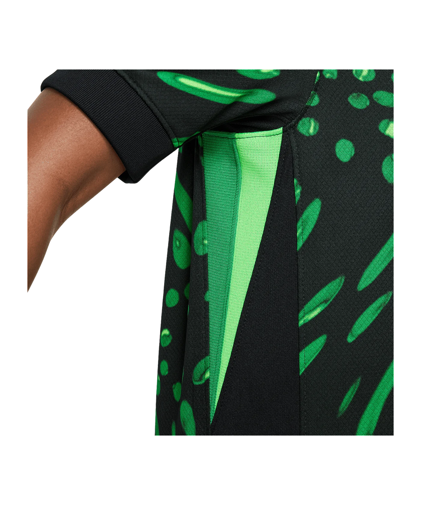 Nike Nigeria Trikot Away 2024 Kids Schwarz F010