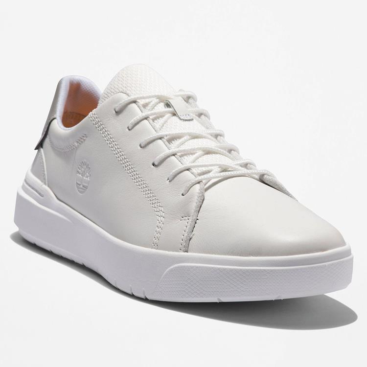 Timberland Seneca Bay Oxford White full grain