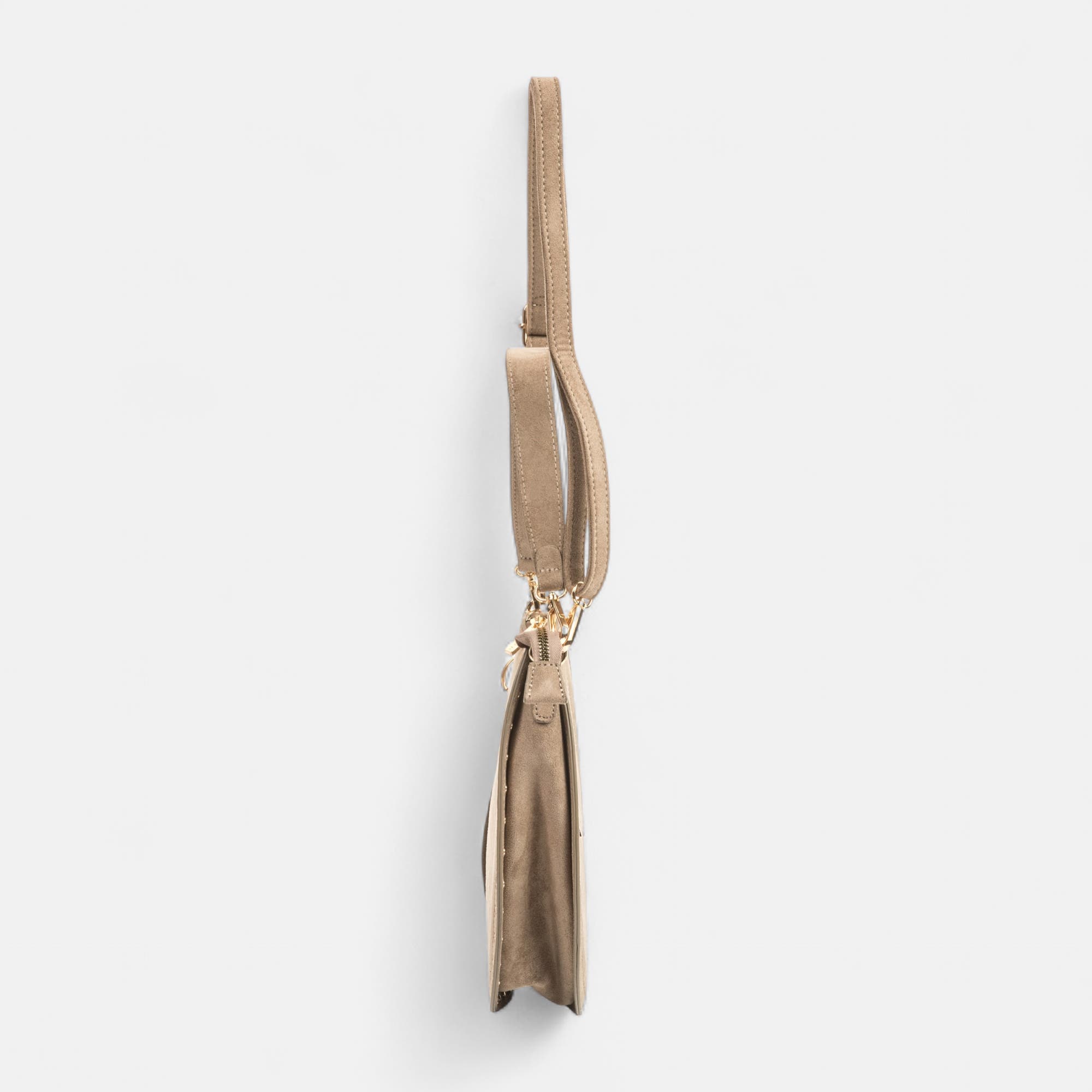 Sac bandoulière taupe