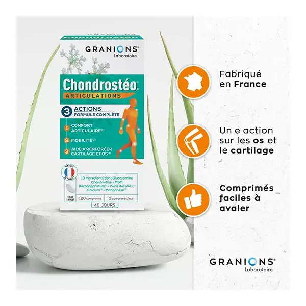 Granions Chondrostéo Articulações 270 comprimidos