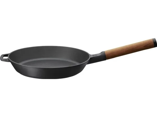 Fiskars 1026569, Rund, Gryde til alle formål, Sort, 270 °C, Støbejern, Keramisk, Gas, Halogen, Induktion