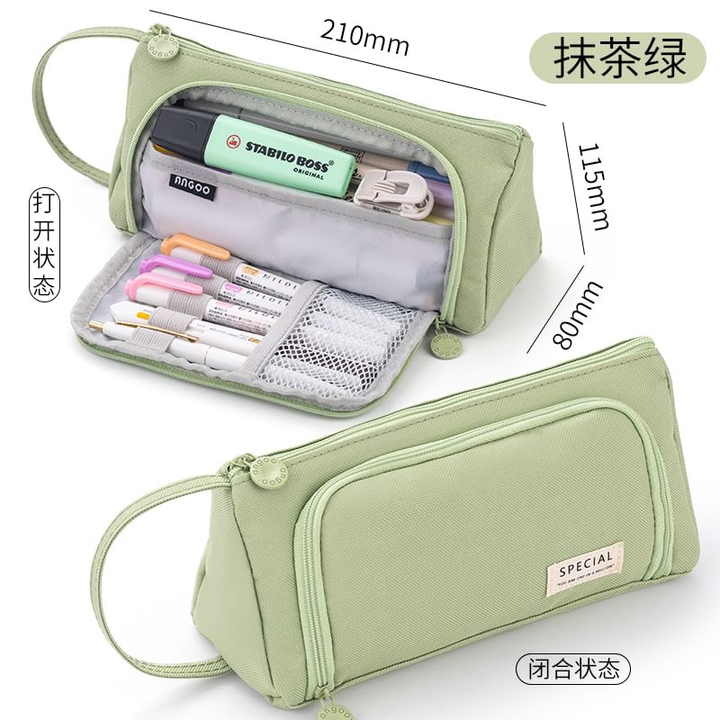 Chiseoul - Etui van effen canvas