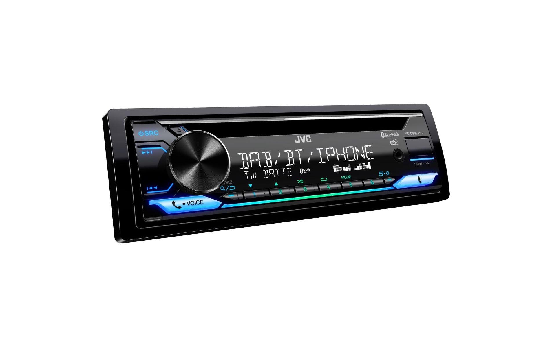 Autoradio KD-DB922BT 1 DIN<br>Autoradio mit CD-Receiver, Bluetooth und DAB+ Digitalradio