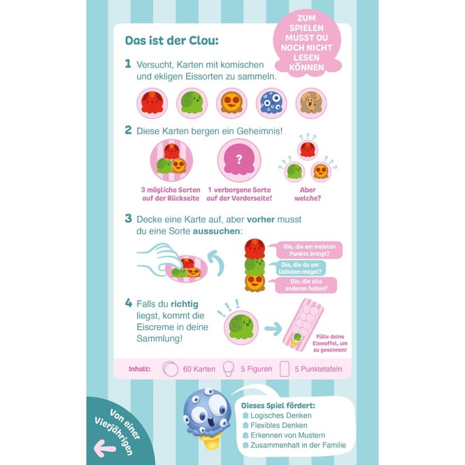 Kitten Games - Schrecklich-Schöne Eiscreme - Kartenspiel