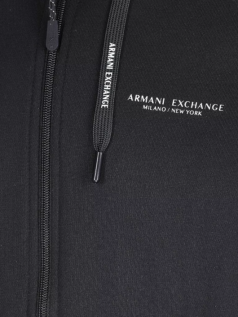 ARMANI EXCHANGE Sweatjacke dunkelblau