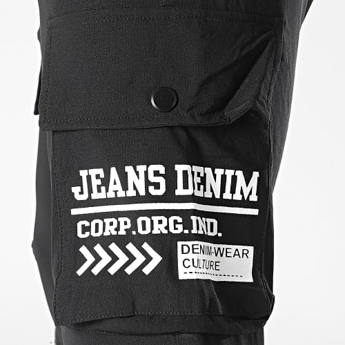 Pantalon Cargo Noir