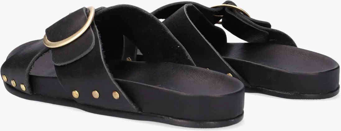 NOTRE-V zwarte notre-v slippers 10318