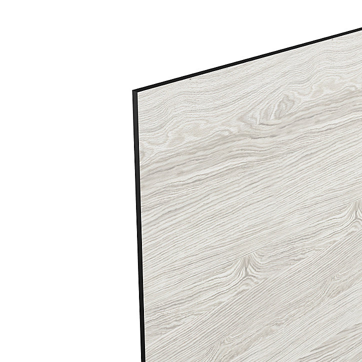 Crédence de cuisine chêne blanc GoodHome Kala l. 300 cm x H. 60 cm x Ep. 10 mm