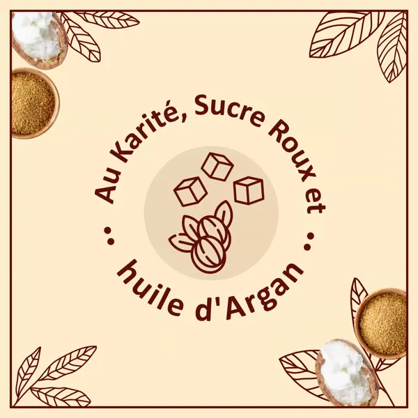 Loção Corporal Hidratante Le Petit Marseillais com Manteiga de Karité, Açúcar Mascavo e Argan 150ml
