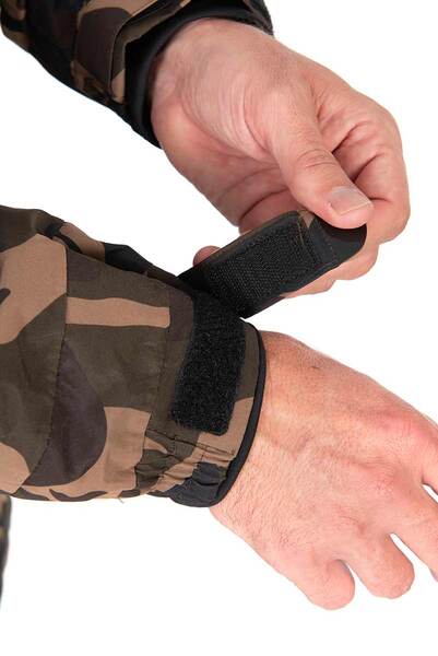 Veste 3/4 imperméable Fox RS25K Camo pour la pêche
