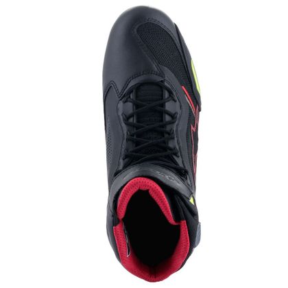 Baskets Alpinestars FASTER-3 RIDEKNIT FLUO - Noir / Rouge