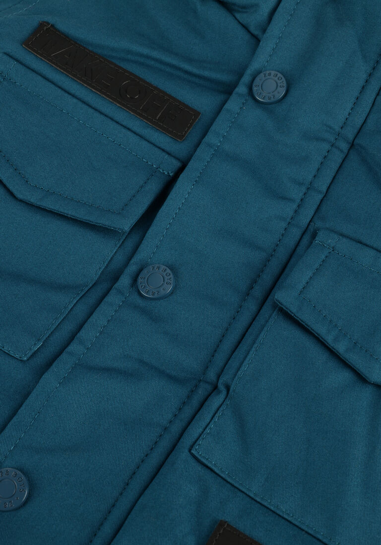 Z8 blauwe z8 gewatteerde jas daen w22/23