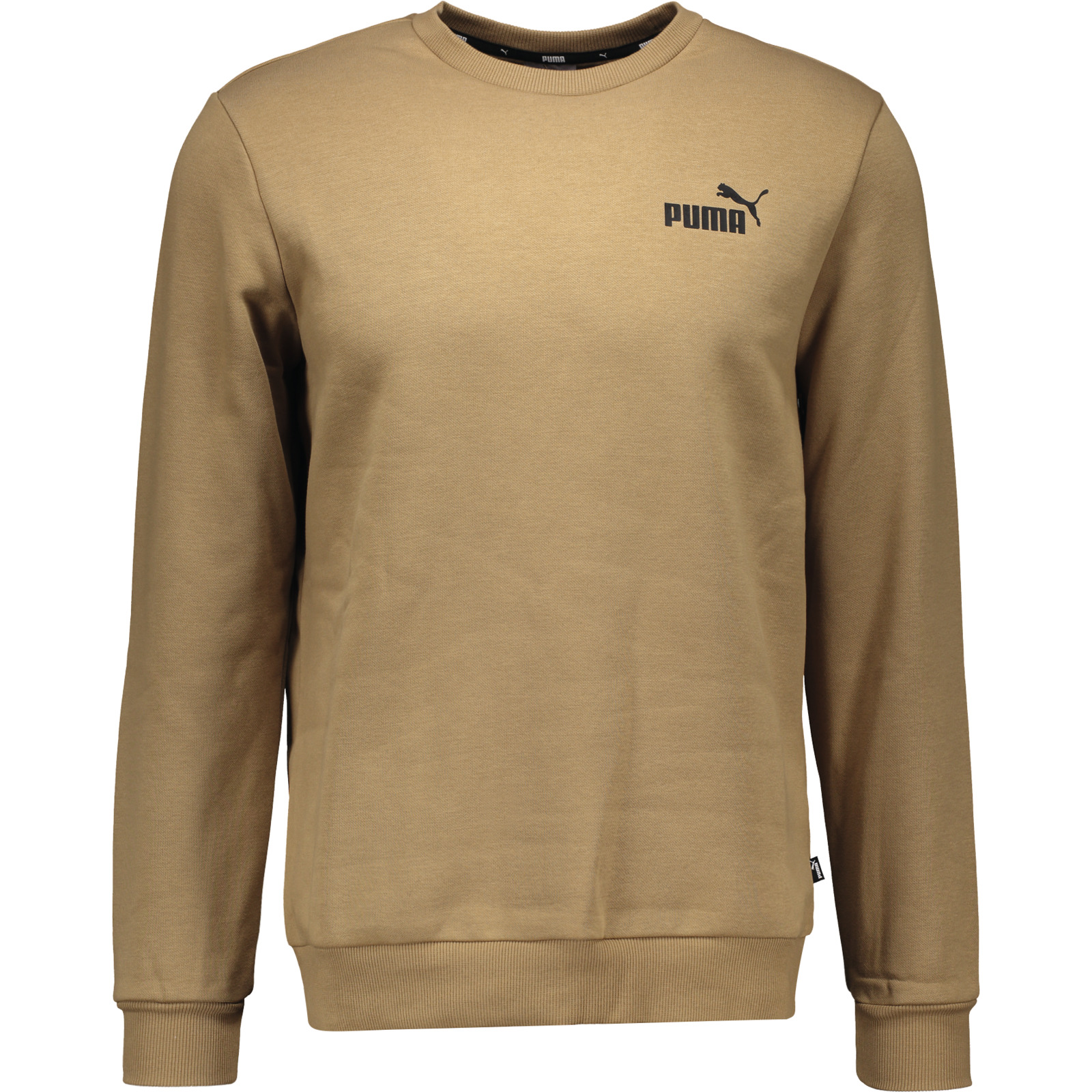 Puma Herren-Pullover Essential small Logo Crew L, braun