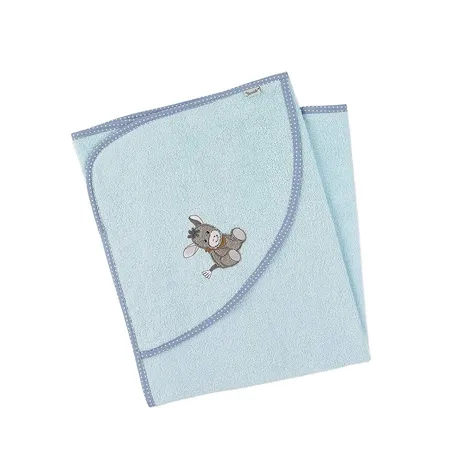 Sterntaler Badetuch 80x80 Emmi hellblau