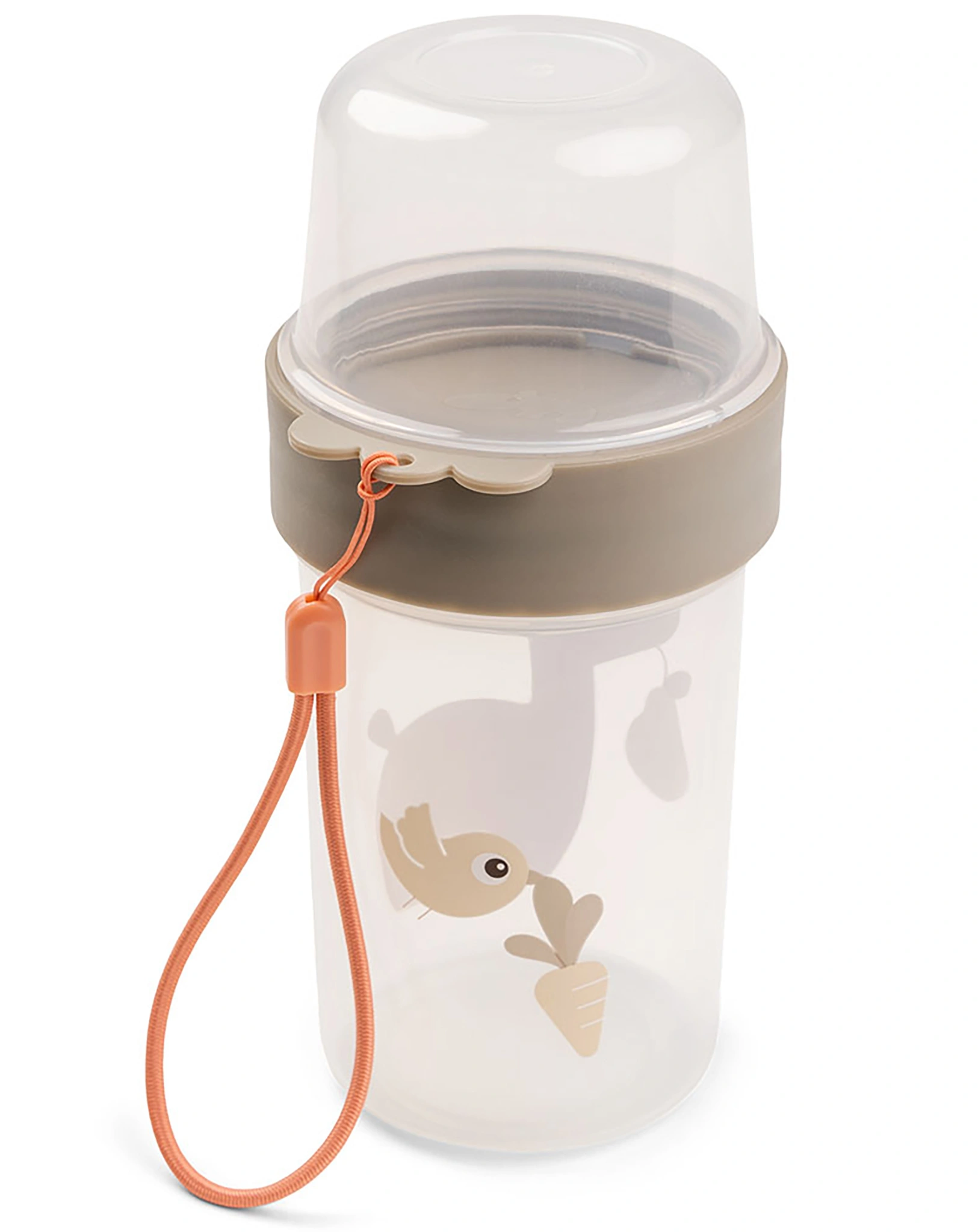 Snackbehälter TO GO - 2-WAY: LALEE (150+320ml) in sand