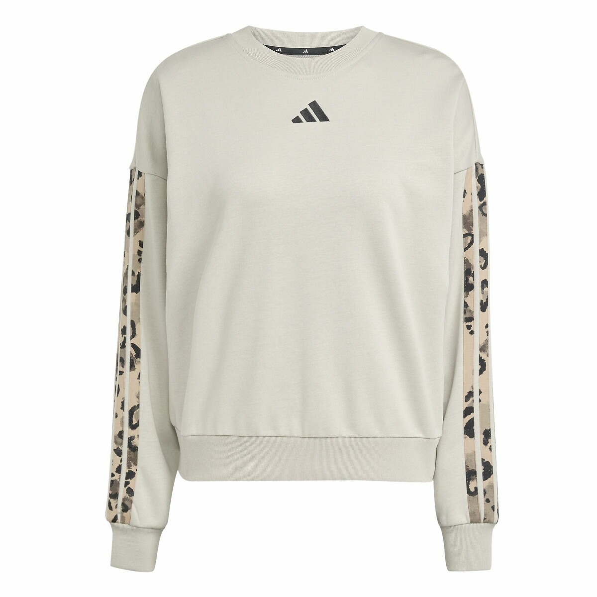 ADIDAS ROUPAS ESPORTIVAS<br>Moletom com estampa de leopardo