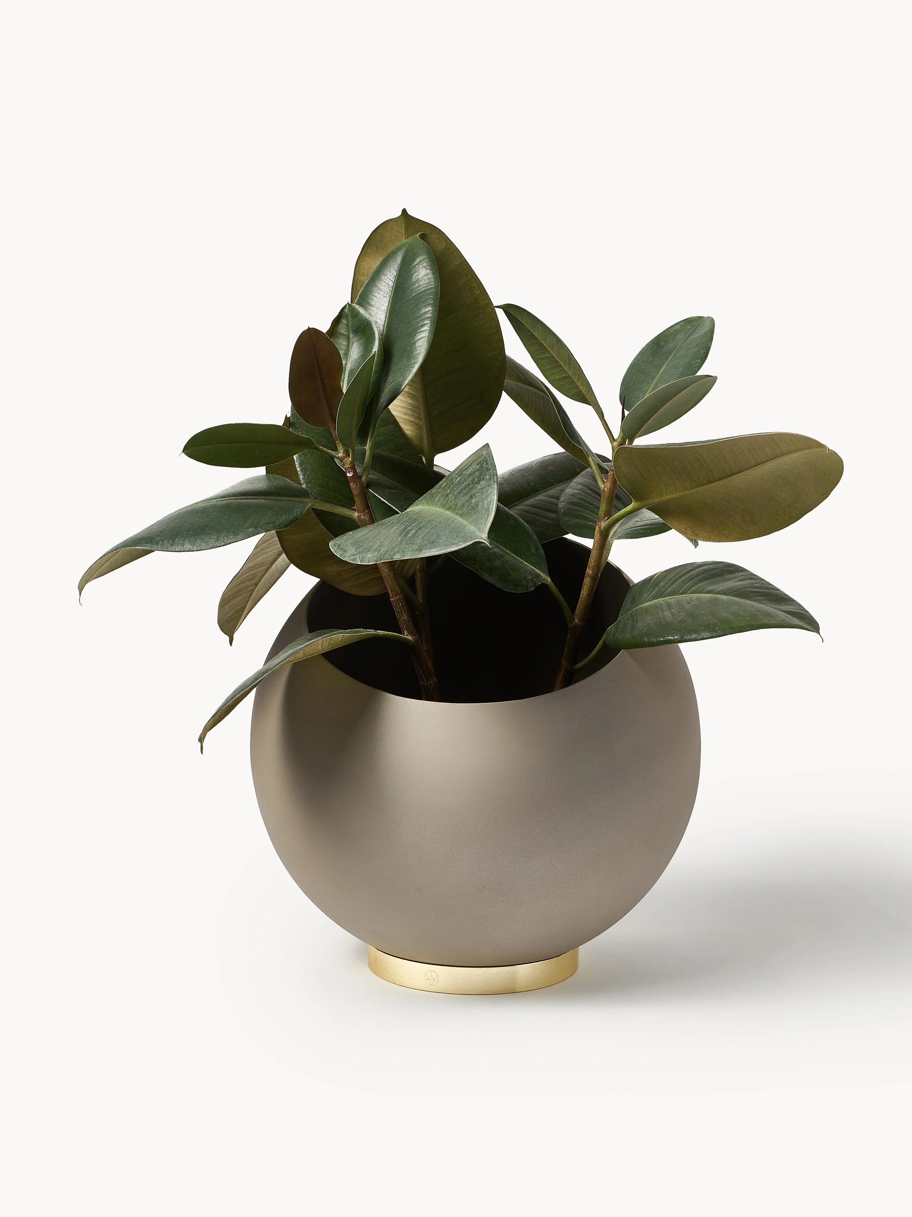 Plantenpot Globe van metaal