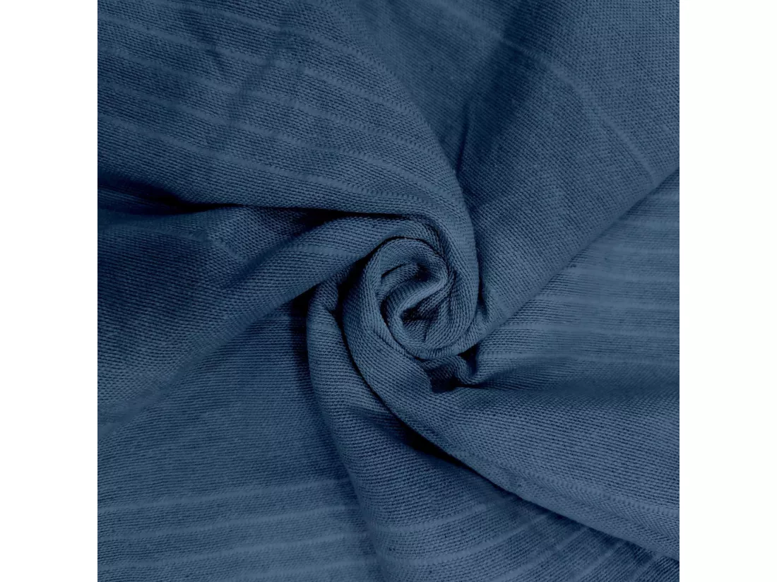 Jeté de lit Adèle bleu 180x220 cm