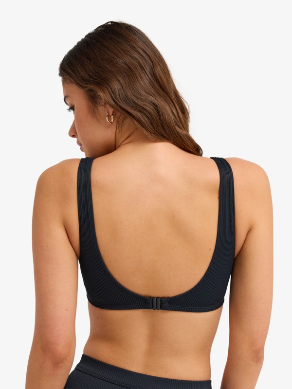 Roxy Love UW Elongated Dcup Haut de bikini à armatures Noir Femme