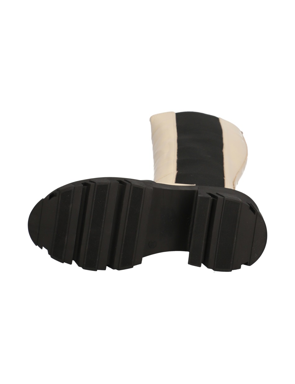 Lackleder Stiefel