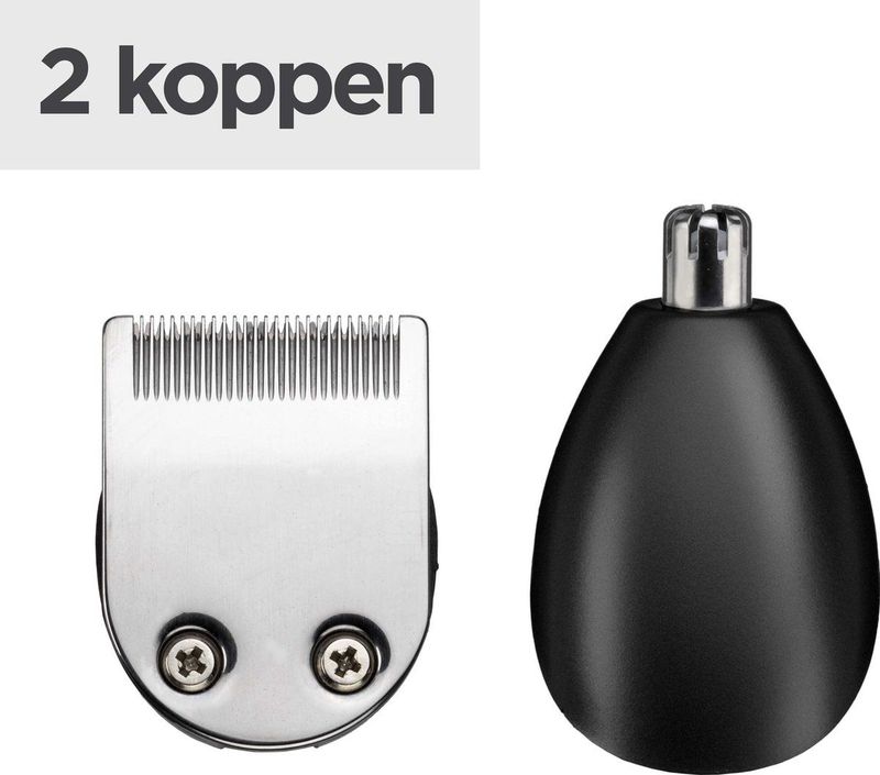 BaByliss - Lithium Power - Baardtrimmer - Zwart - Roestvrijstaal - 14 Kniplengtes