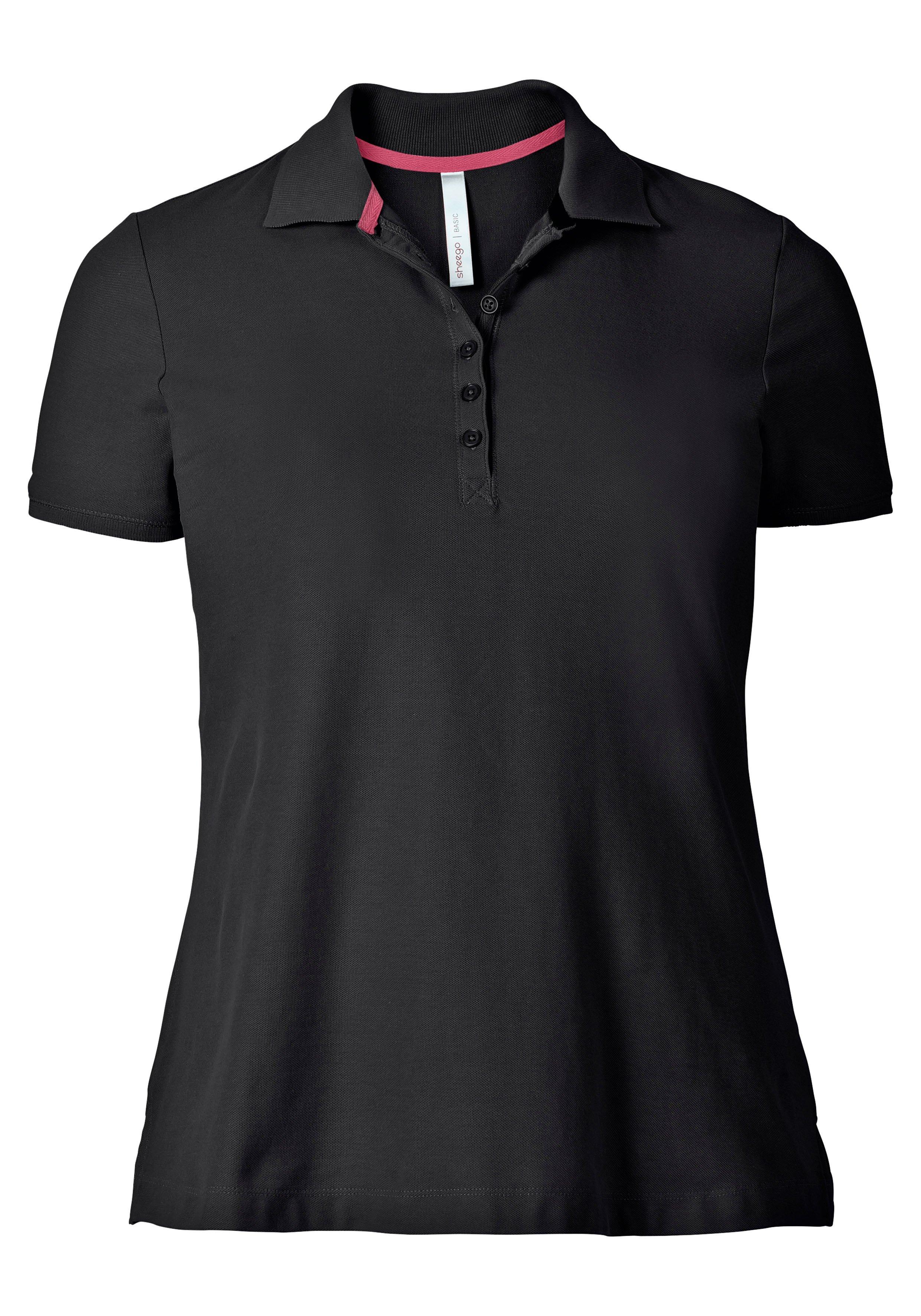 Poloshirt mit kurzem Arm, in Piqué-Qualität