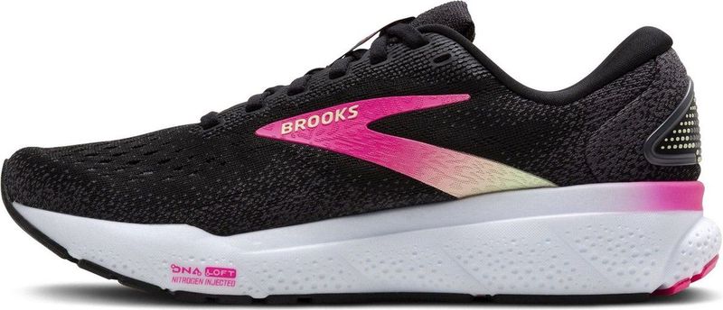 Brooks - Ghost 16 - Hardloopschoenen - Zwart - Mesh