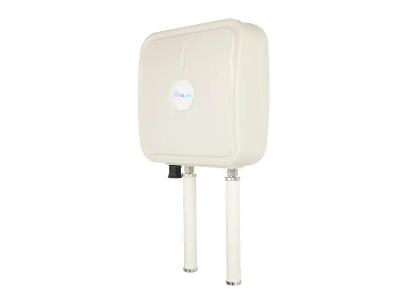 Extralink ELTEBOX 950 OUTDOOR OMNI WIFI 2,4GHZ HOTSPOT WITH LTE ROUTER RUT950, DIRECTIONAL LTE ANTENNA  OMNI 2,4GHZ ANTENNA FOR WIFI, Wi-Fi 5 (802.11ac), Dual-band (2,4 GHz / 5 GHz), Ethernet LAN, 3G, Sort, Grå, Bordplade router