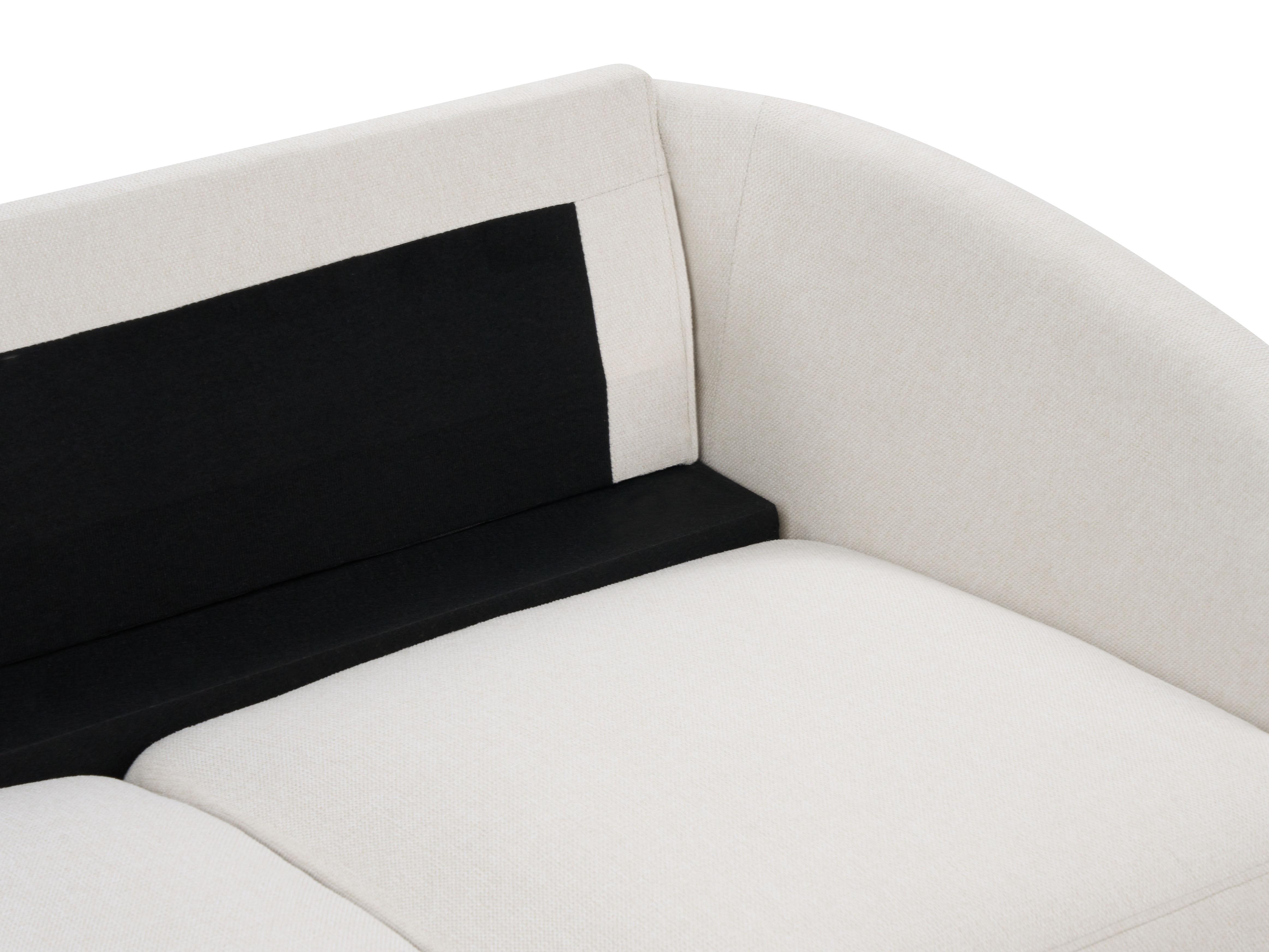 Bank 2-zits TROSA Stof Lichtbeige