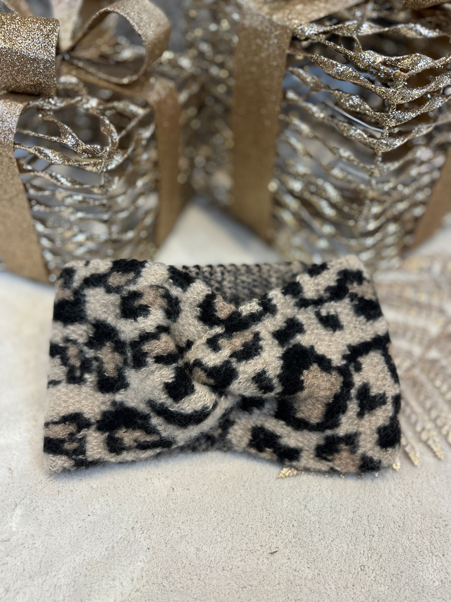Panter Hoofdband - Beige