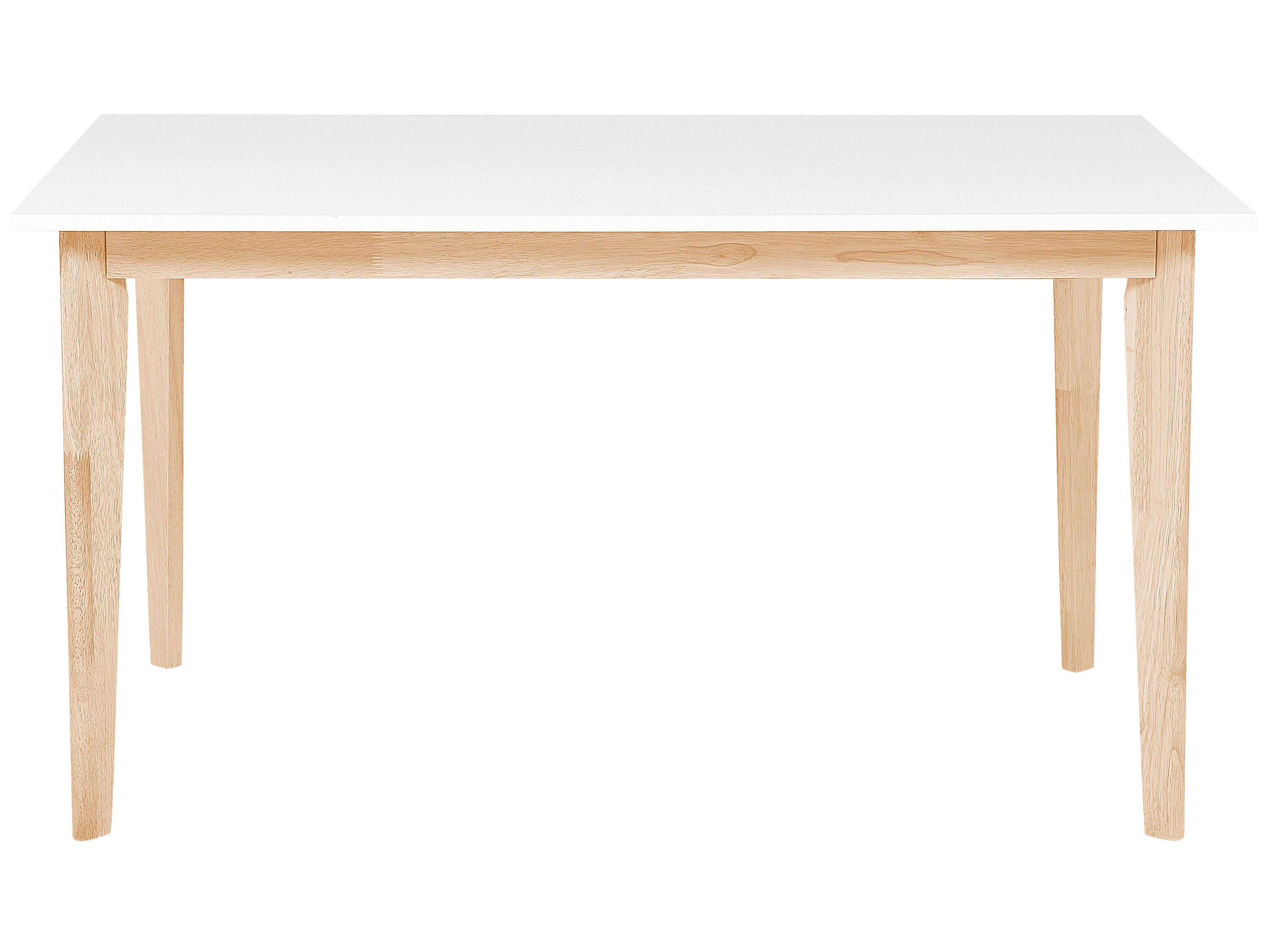 Eettafel uitschuifbaar SOLA Wit 90 cm 140/180 cm
